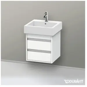 Duravit Ketho Meuble sous-vasque, 2 tiroirs, KT663501818, pas cher