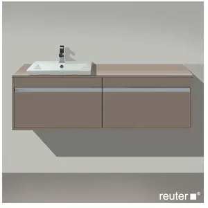 Duravit Ketho Meuble sous-vasque, 2 tiroirs, KT6797L4343, pas cher