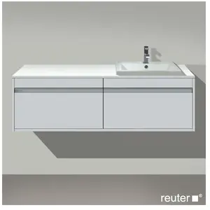 Duravit Ketho Meuble sous-vasque, 2 tiroirs, KT6797R1818, pas cher