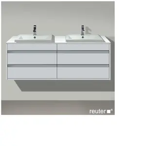 Duravit Ketho Meuble sous-vasque, 4 tiroirs, KT6757B1818, pas cher