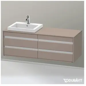 Duravit Ketho Meuble sous-vasque, 4 tiroirs, KT6757L4343, pas cher