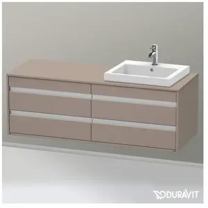 Duravit Ketho Meuble sous-vasque, 4 tiroirs, KT6757R4343, pas cher