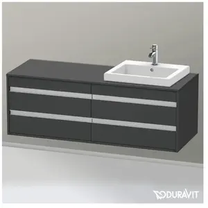 Duravit Ketho Meuble sous-vasque, 4 tiroirs, KT6757R4949, pas cher