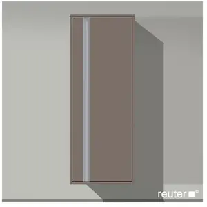Duravit Ketho Demi-colonne, 1 porte, KT1267R4343, pas cher