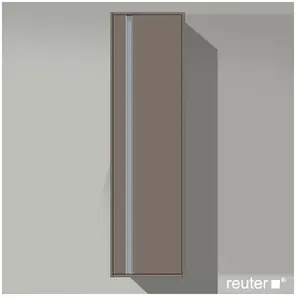 Duravit Ketho Colonne, 1 porte, KT1265R4343, pas cher