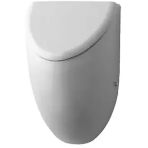 Urinoir fizz 305 x 285 mm, entrée par l'arrière, sans flacon, blanc Duravit pas cher