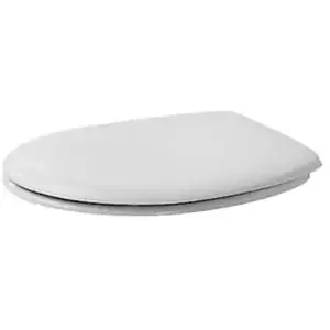 Abattant Double Duraplus Inox Blanc Duravit 0064200000 pas cher