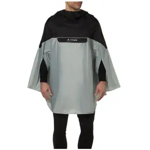 Vaude Covero II Poncho Homme Gris Clair FR : S (Taille Fabricant : S)Vendu paramazon