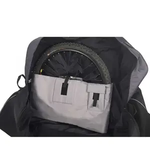 Comparateur de prix : Vaude Big Bike Bag - Sacoches vélo Black / Anthracite Taille unique