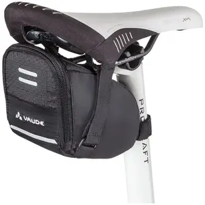 Comparateur de prix : Sacoche de selle Vaude Race Light XL - Noir - Poids 63g - Multisport