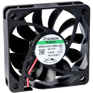 MF60151V3-1000U-A99 Ventilateur axial 12 v/dc 29.89 m³/h (l x l x h) 15 x 60 x 60 mm - Sunon pas cher