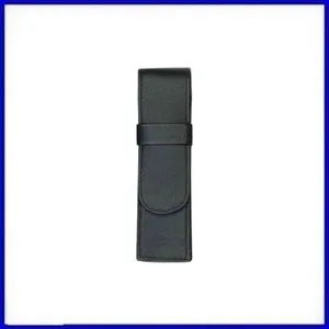 Comparateur de prix : Juscha Etui à Stylo - ALASSIO - Noir - Cuir Véritable - 150 x 45 mm - Pour 2 Stylos