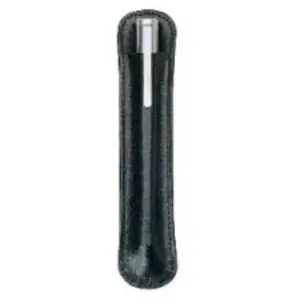 Alassio 2606 Étui en Cuir véritable pour Stylo Noir env. 15,5 x 3 x 1 cm pas cher