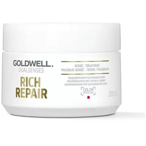 Comparateur de prix : Goldwell Dualsenses Rich Repair masque pour cheveux secs et abîmés 200 ml