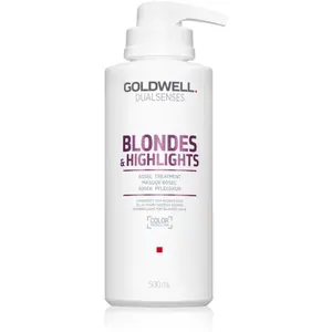 Comparateur de prix : Goldwell Masque Capillaire Dualsenses Blond & Highlights 60sec 500ml