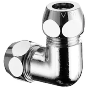 Schell Raccord double coudé G 1/2 AGxG 1/2 AG, d= 12 mm, chromé pas cher