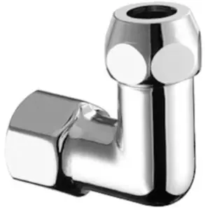 Schell Raccord coudé G 1/2 FF x G 3/8 FM, d= 10 mm, chromé