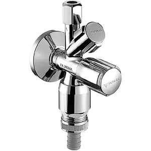 Comparateur de prix : SCHELL Robinet équerre combiné 1/2'' comfort avec aérateur de tuyau et clapet