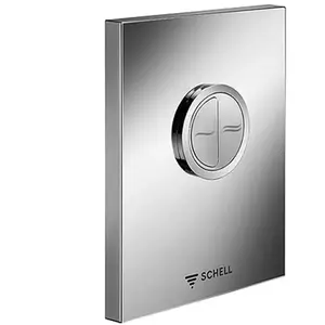 Schell - Plaque de commande wc edition eco pas cher