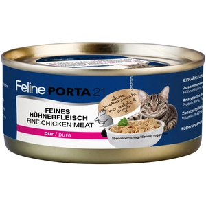 6x156g poulet pur Porta 21 - Nourriture pour ChatVendu parzooplus