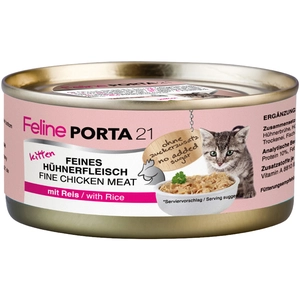 6x156g chaton poulet / riz Porta 21 - Nourriture pour ChatVendu parzooplus