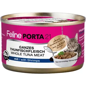 1x90g thon / crevettes Porta 21 - Nourriture pour ChatVendu parzooplus