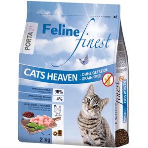 2kg Cats Heaven Porta 21 Feline Finest pour chatVendu parzooplus