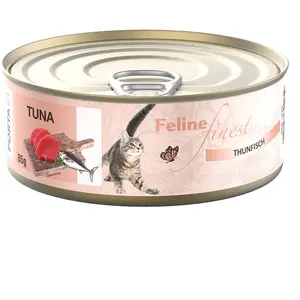 Lot Feline Finest 24 x 85 g pour chat - thonVendu parzooplus
