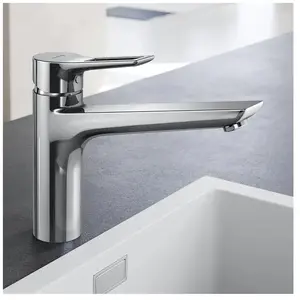 Kludi MIX Mitigeur de cuisine, pivotant, 329050562, pas cher