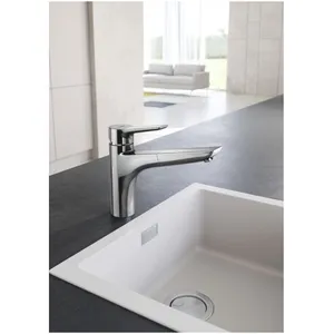 Kludi MIX Mitigeur de cuisine pivotant, avec douchette extractible, 32...Vendu paramazon
