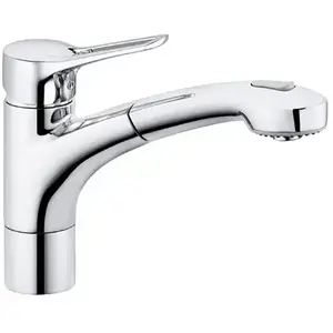 Kludi MX Mitigeur de cuisine pivotant, avec douchette extractible, 399...Vendu paramazon