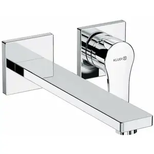 Kludi Zenta SL - Mitigeur de lavabo encastré pour une installation à 2 trous, chrome 482450565 pas cher