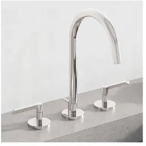 Kludi NOVA FONTE Mélangeur de lavabo Puristic, 201430515, Puristic pas cher