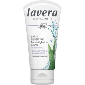 Crème hydratante apaisante - Basis Sensitiv bio - LAVERA pas cher