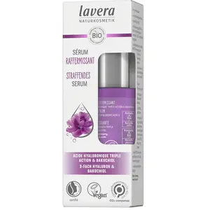 lavera Sérum Raffermissant - anti-âge - Cosmétiques naturels - Ingrédients végétaux bio - Le bakuchiol & L’acide hyaluronique - Vegan - Estompe les rides - 30 ml pas cher