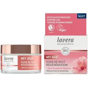 Lavera - Soin de nuit régénération My Age 50ml pas cher