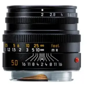 Leica Summicron M 50mm f/2 noir pas cher
