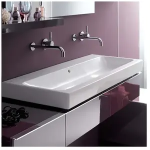 Lavabo, 1200X485 Mm, Avec Keratect, Blanc Geberit 124025600Vendu paramazon