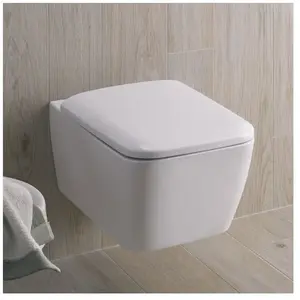 Geberit iCon - WC suspendu, Rimfree, blanc 201950000 pas cher