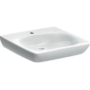 Geberit Renova Comfort Lavabo mural, 258557600, pas cher