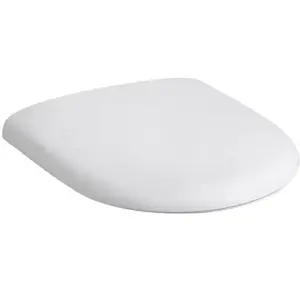 Geberit Abattant WC Renova, fermeture ralentie, fixation par le haut, Blanc pas cher