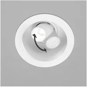 Comparateur de prix : Helestra RUN Plafonnier encastré, LED, 15/2070.07-07,