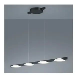 Comparateur de prix : helestra POLE Suspension LED, 4 sources de lumières, 46/1901.22,