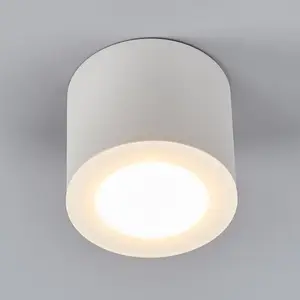 Comparateur de prix : Helestra Oso spot plafond LED, rond, blanc mat