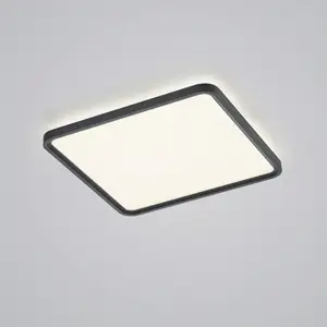 Helestra Vesp panneau LED backlight 61x61cm noir pas cher