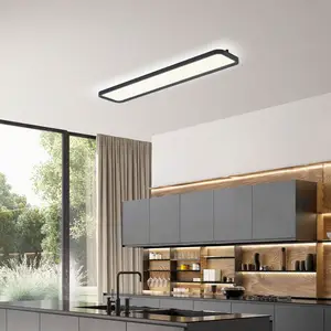 Helestra Vesp panneau LED backlight 120x26cm noir pas cher