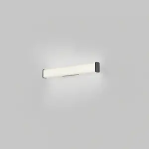 Comparateur de prix : Helestra Applique murale LED pour salle de bain LED Alla IP44 60cm noir