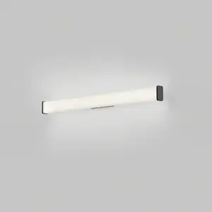 Helestra Applique murale LED pour salle de bain LED Alla IP44 90cm noir pas cher