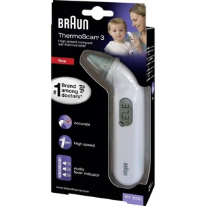 Comparateur de prix : Thermomètre auriculaire infrarouge ThermoScan 3 IRT 3030 BRAUN