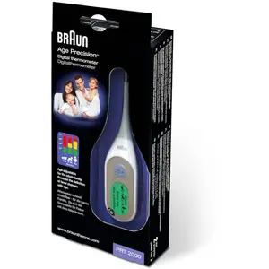 Comparateur de prix : Braun Thermomètre et système de précision d'âge Blanc